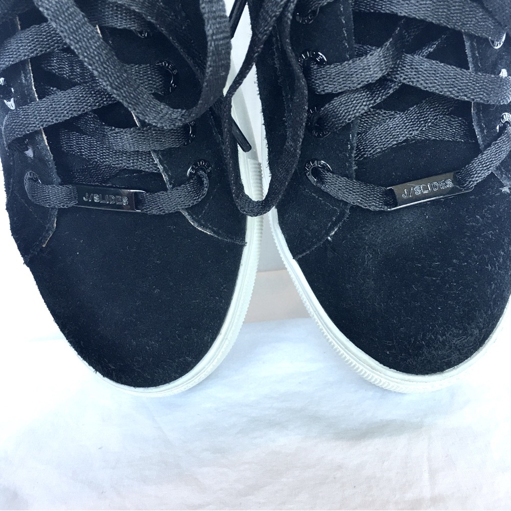 Women’s J Slides Noca Low Top Platform Suede Sneaker … Gem